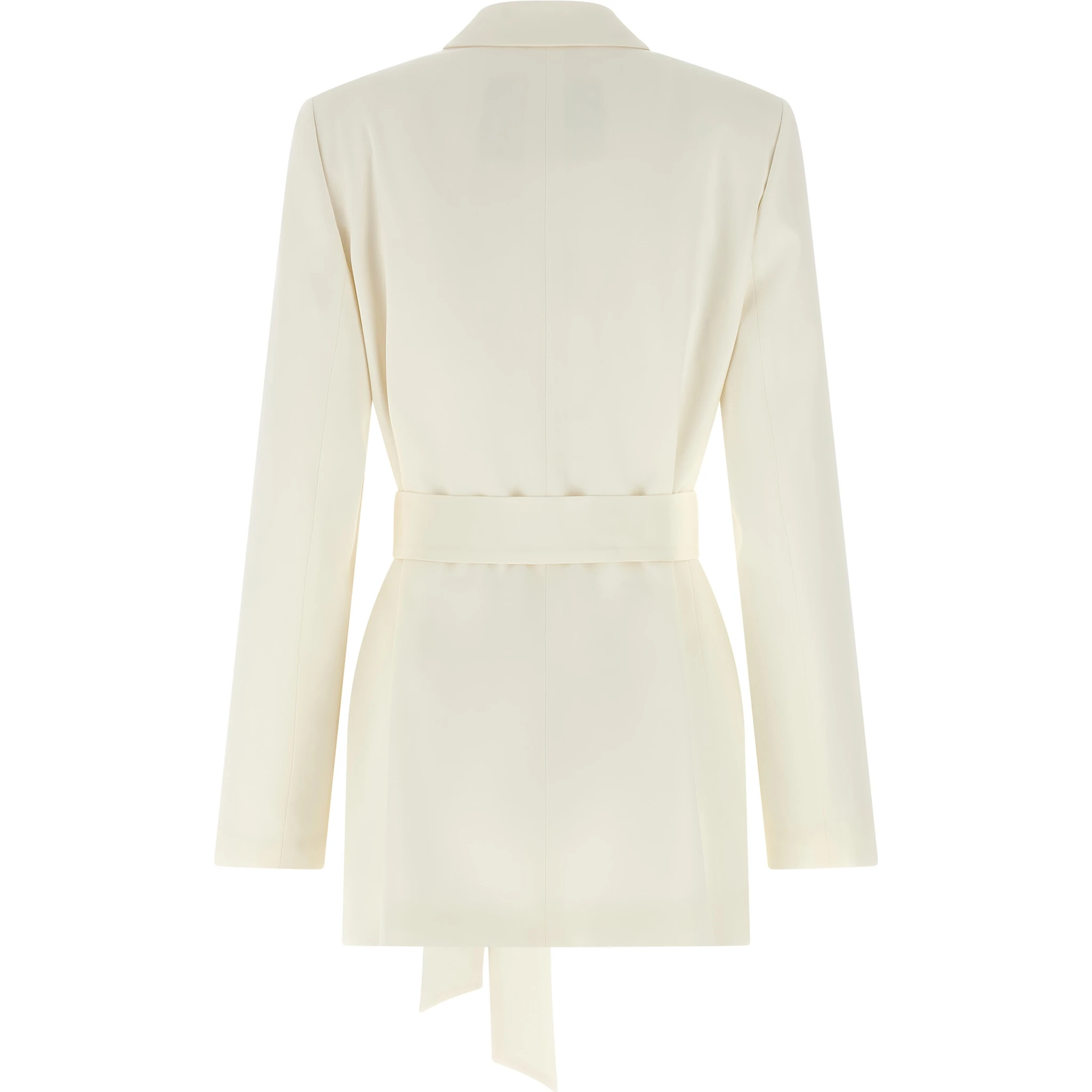 White Silk Blazer