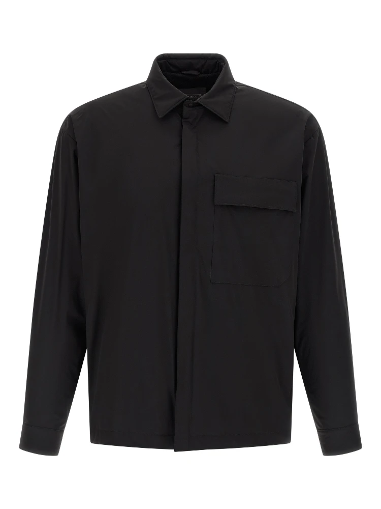 Black Polyamide Shell Jacket