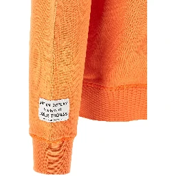 Orange Cotton Sweatshirt