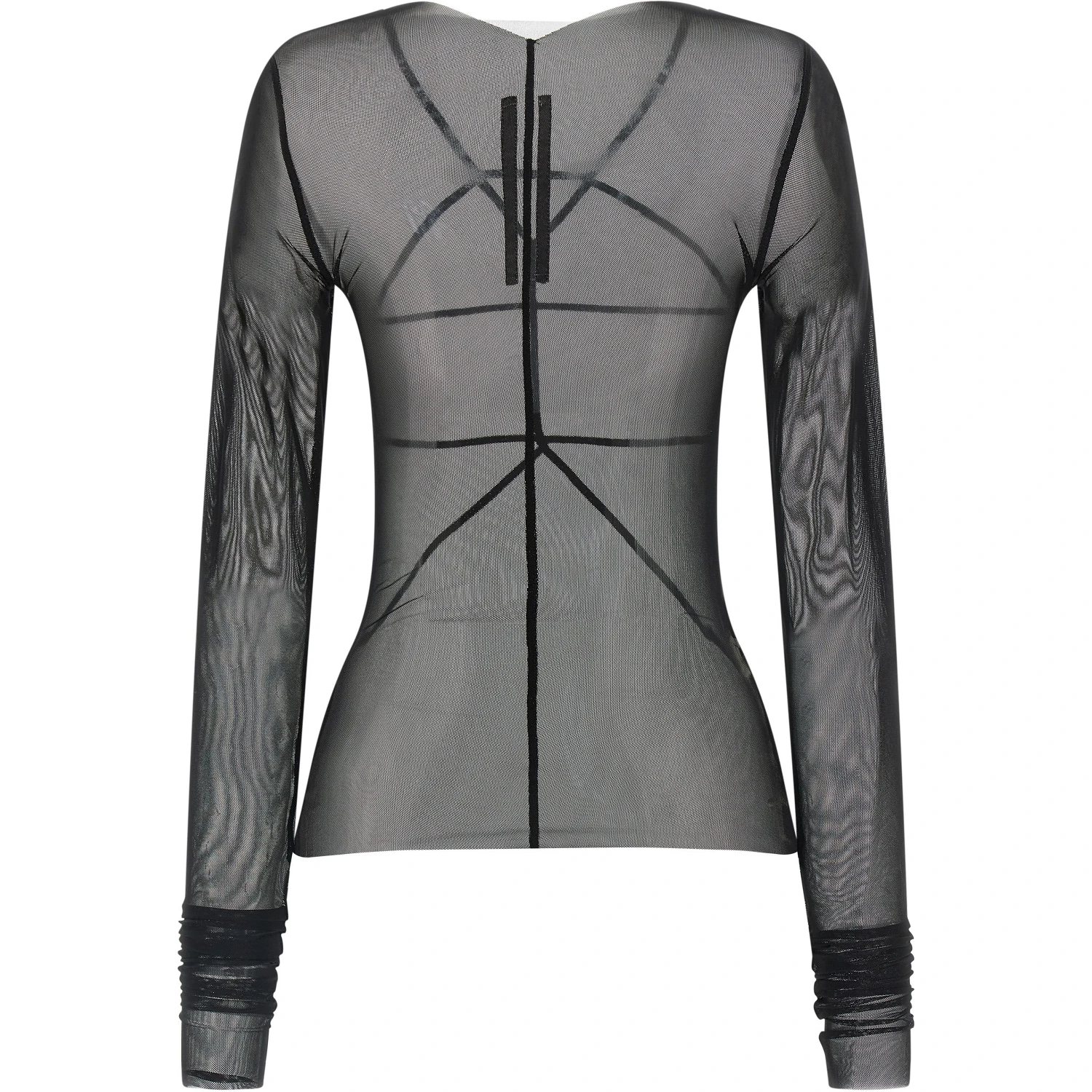 Black Nylon Cardigan