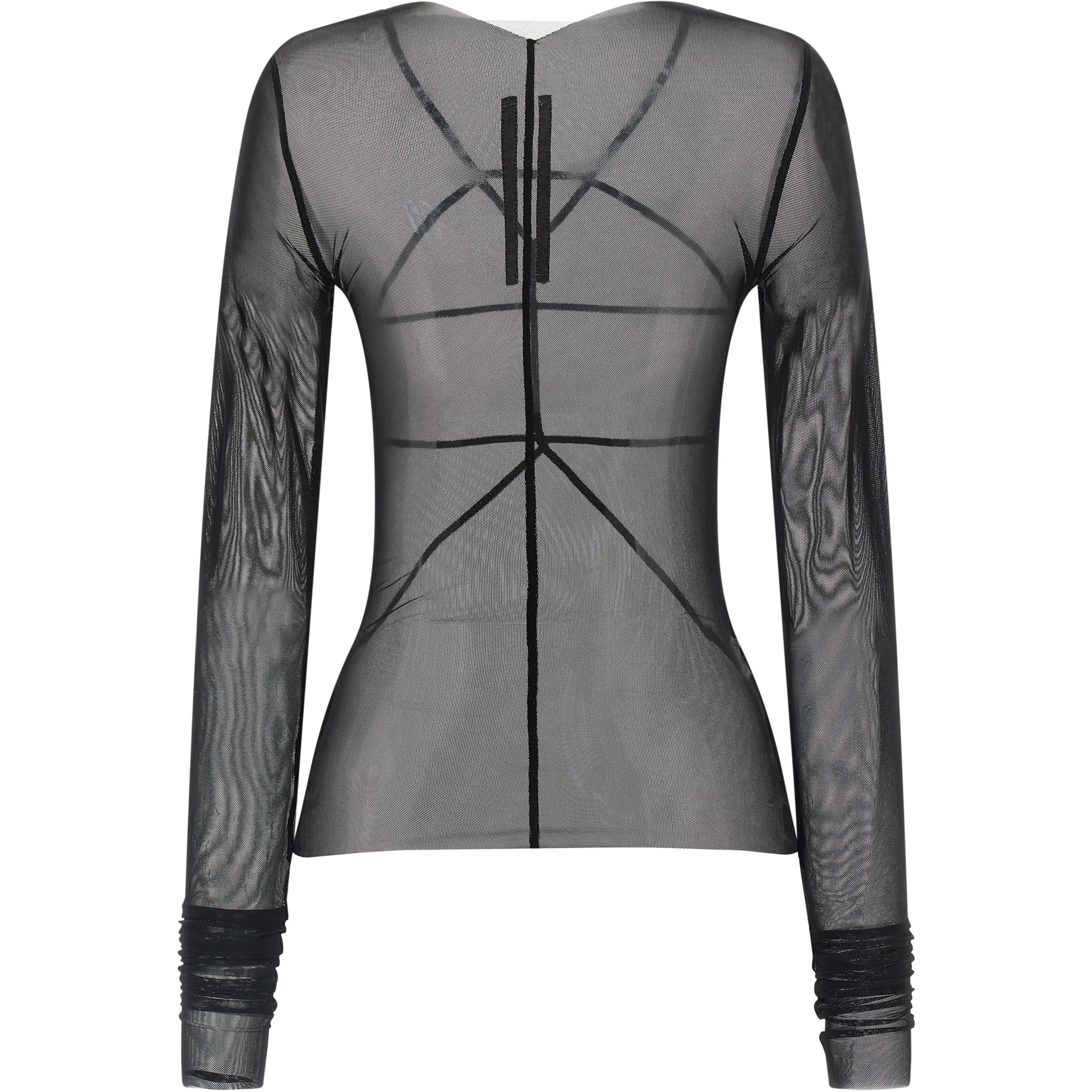 Black Nylon Cardigan