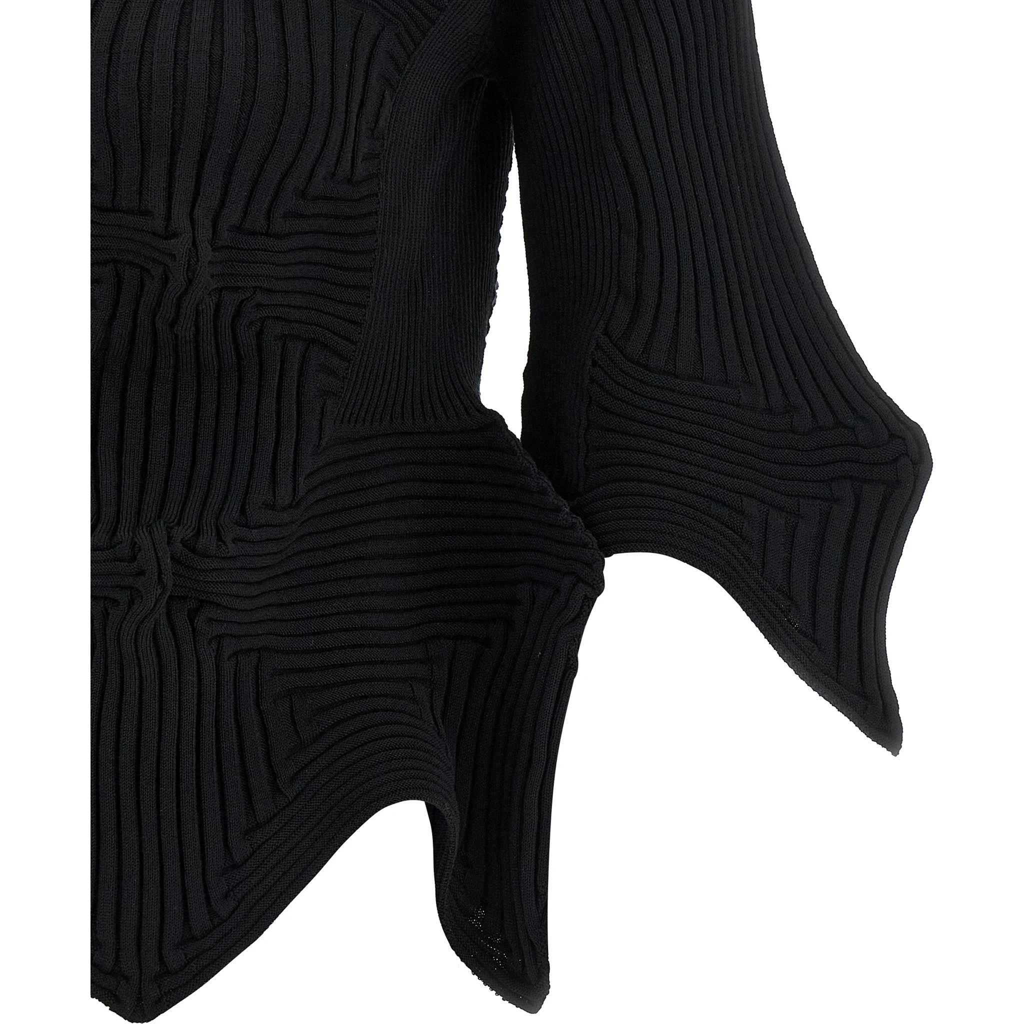 Black Polyester Blouse