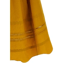Bicolor Cotton Short Dress