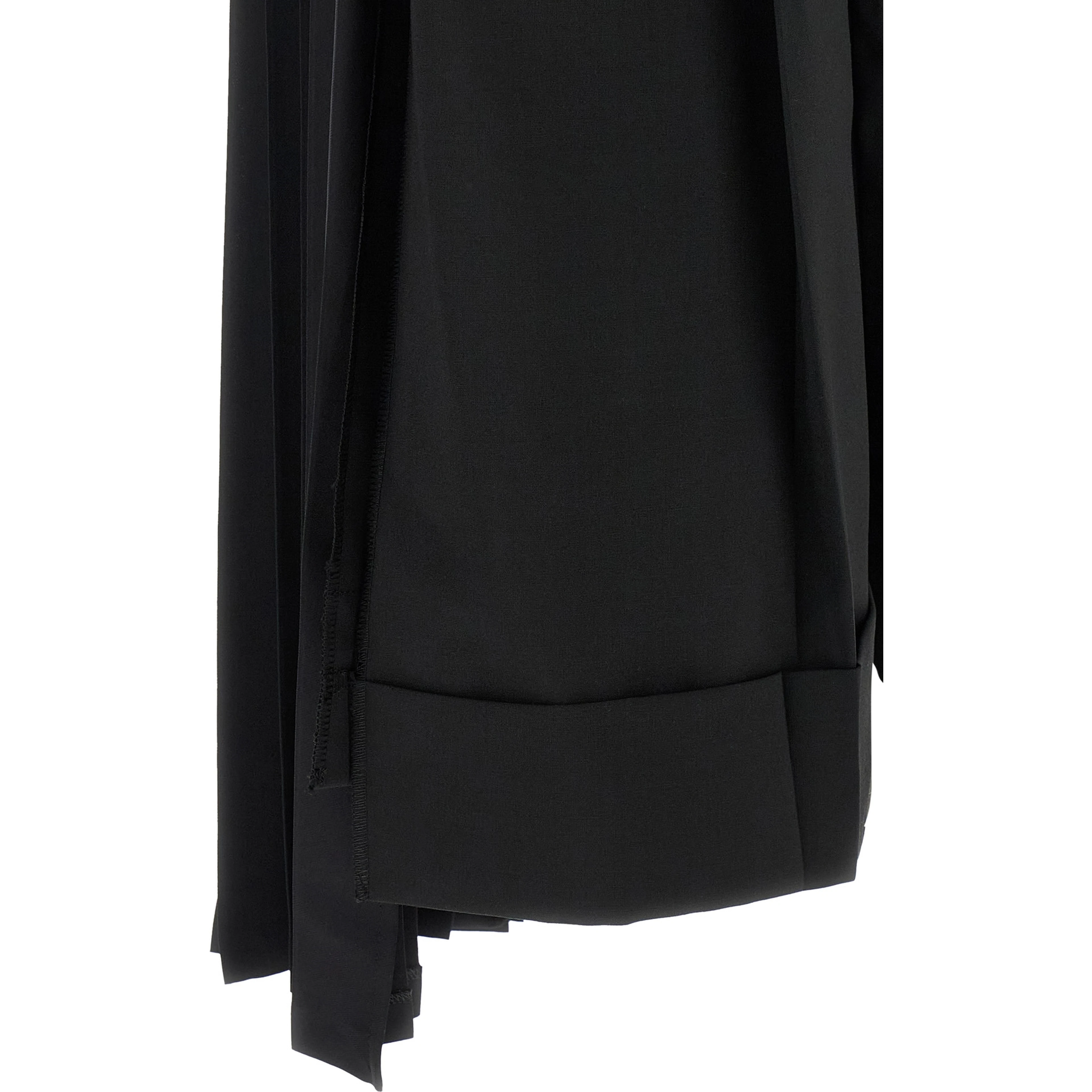 Black Wool Pants