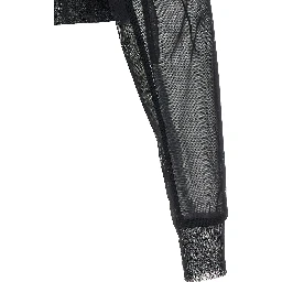 Black Nylon Bomber