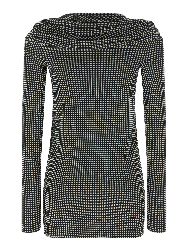 Bicolor Cotton Short Dress alternative