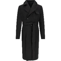 Black Cotton Coat