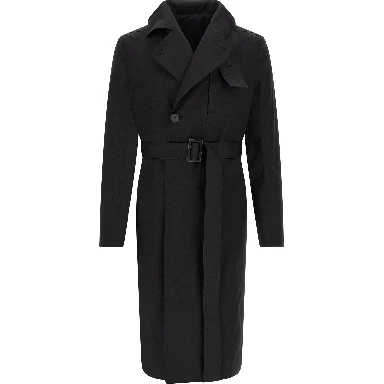 Black Cotton Coat