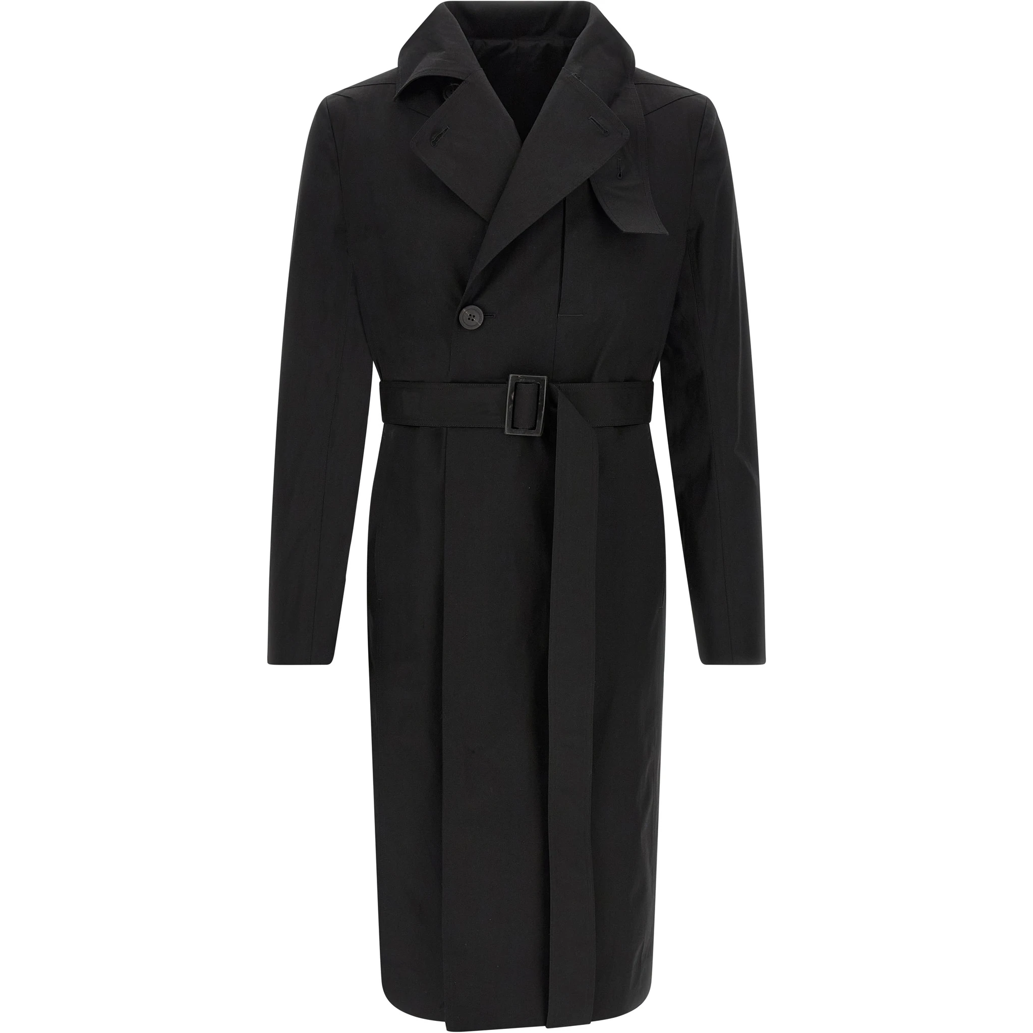 Black Cotton Coat
