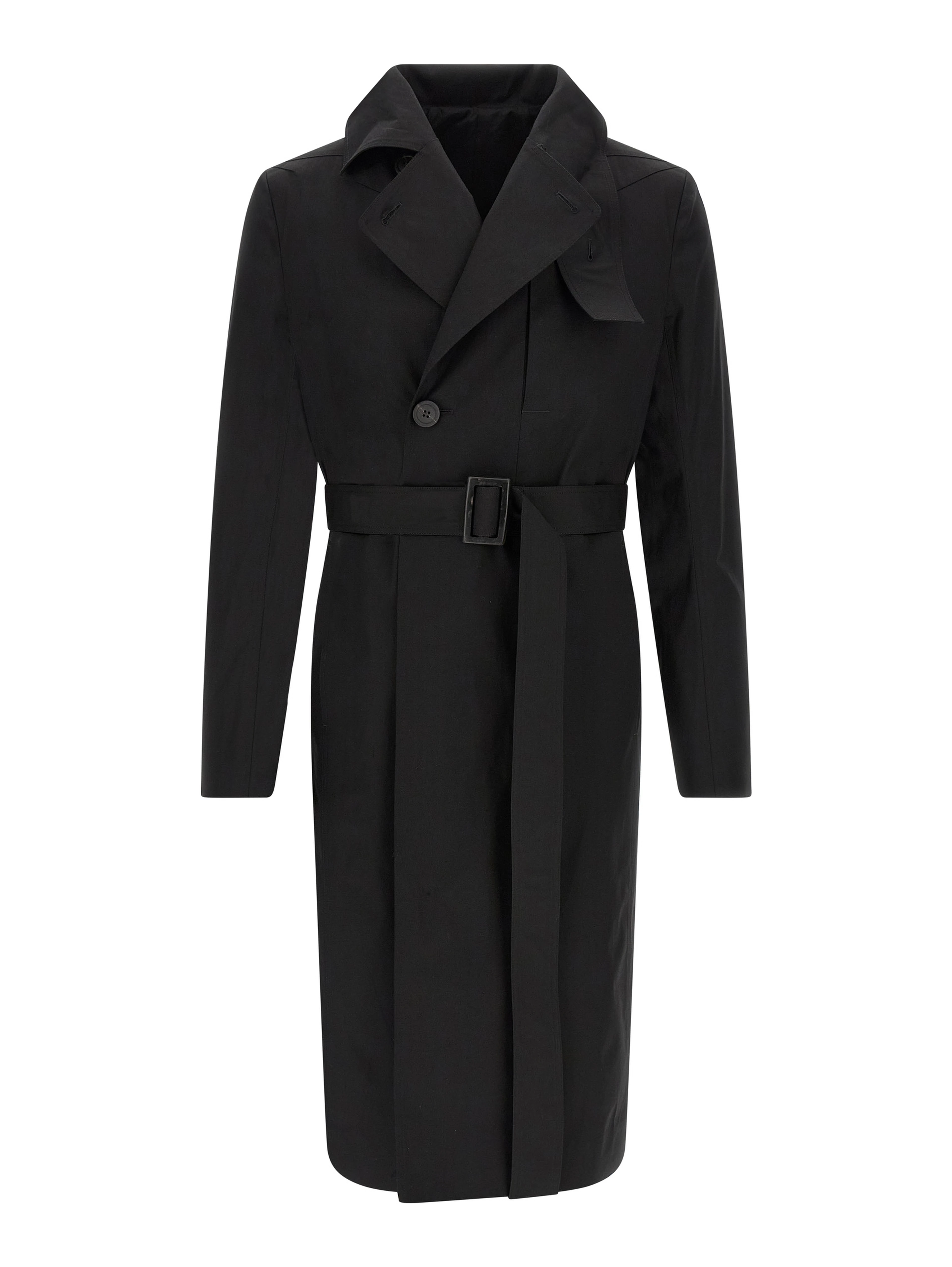 Black Cotton Coat