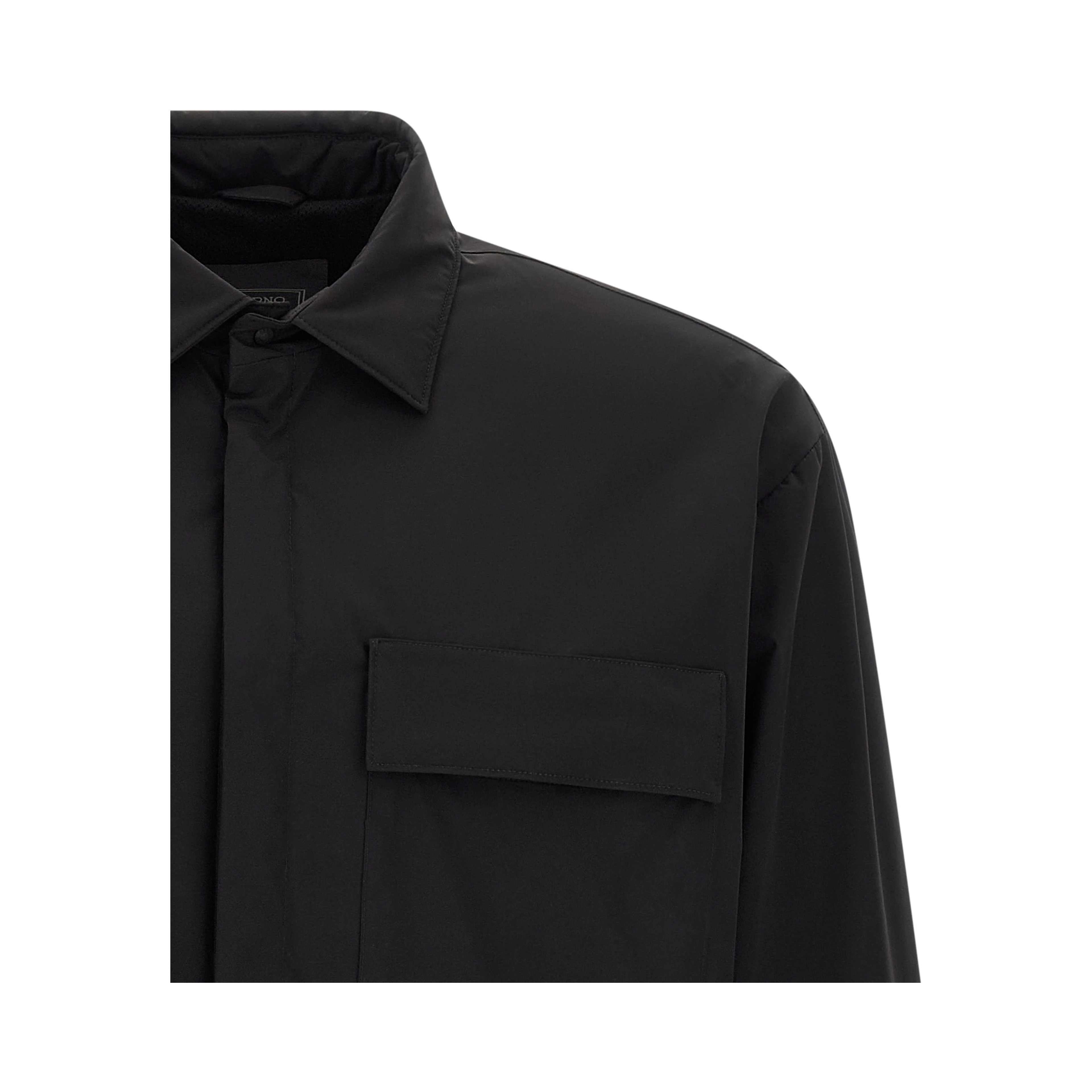 Black Polyamide Shell Jacket