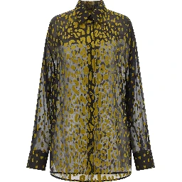 Brown Silk Blouse