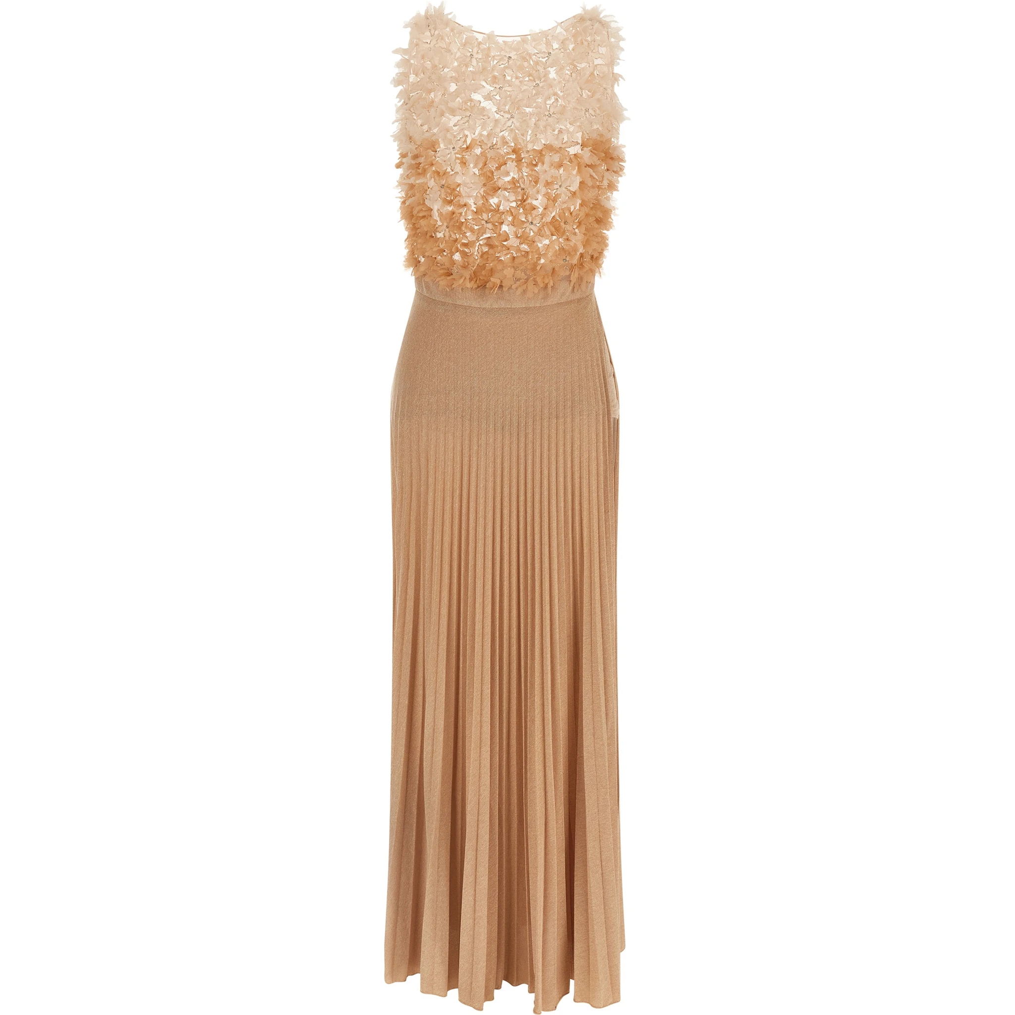 Multicolor Viscose Long Dress