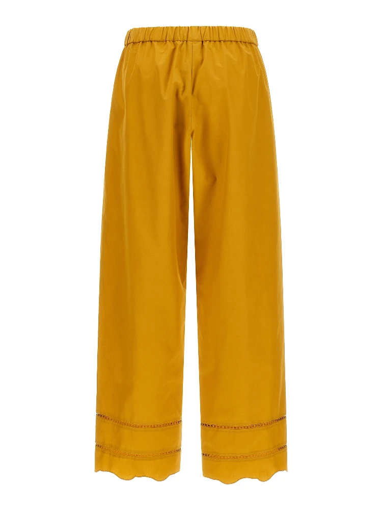 Bicolor Cotton Casual Pants alternative