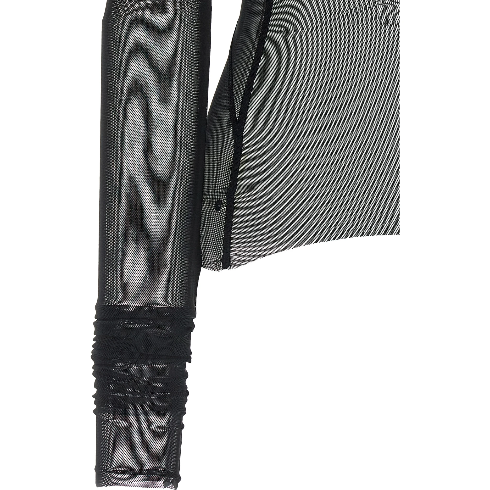 Black Nylon Cardigan
