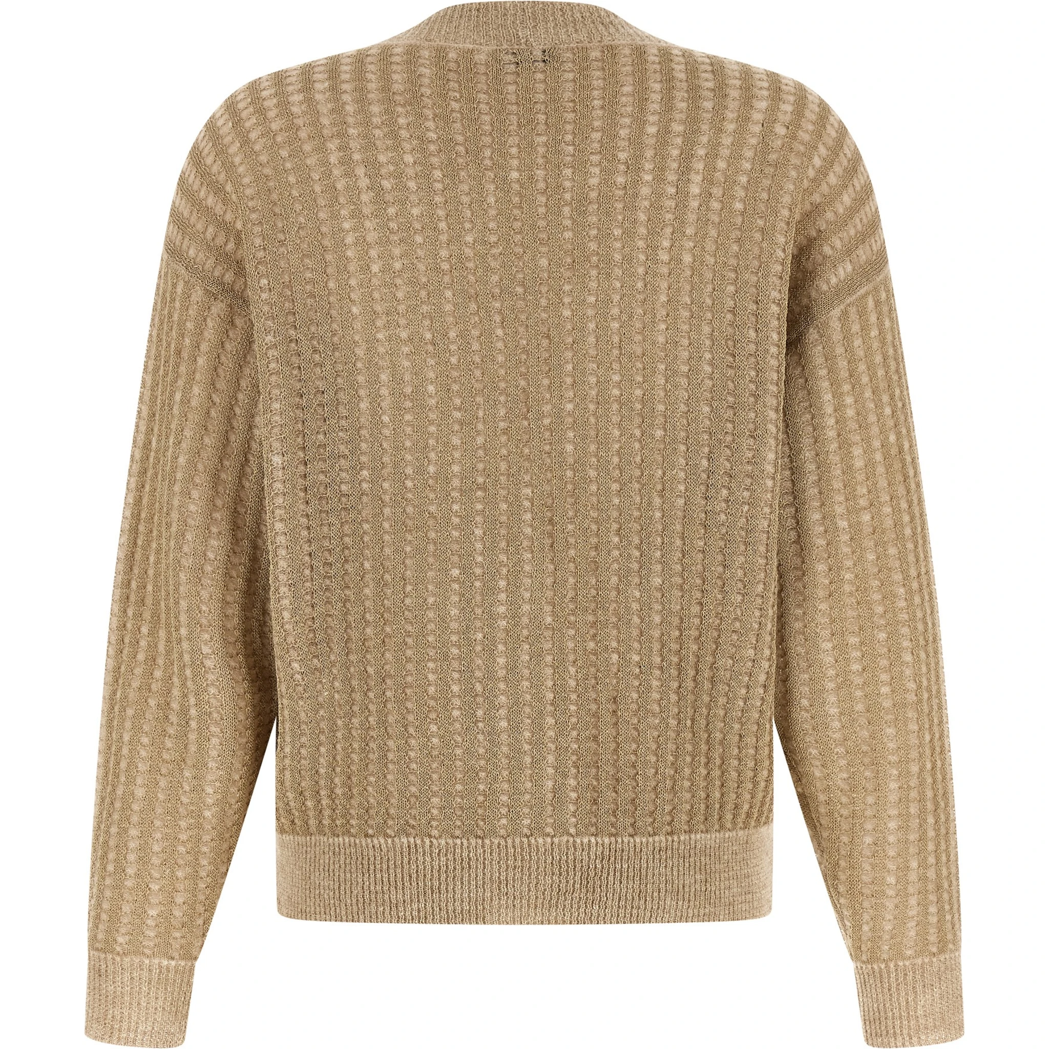 Beige Viscose Cardigan