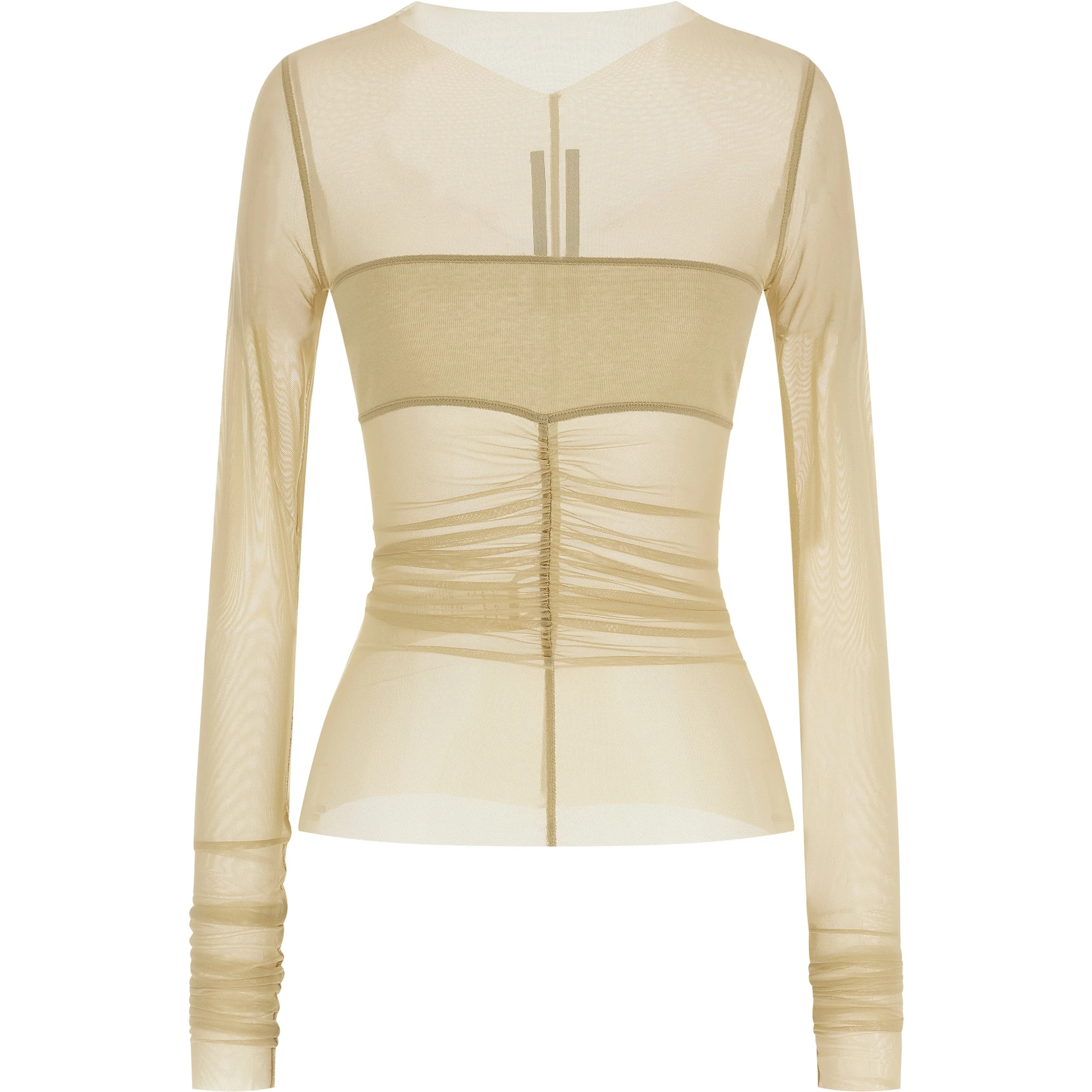 Beige Nylon Shirt