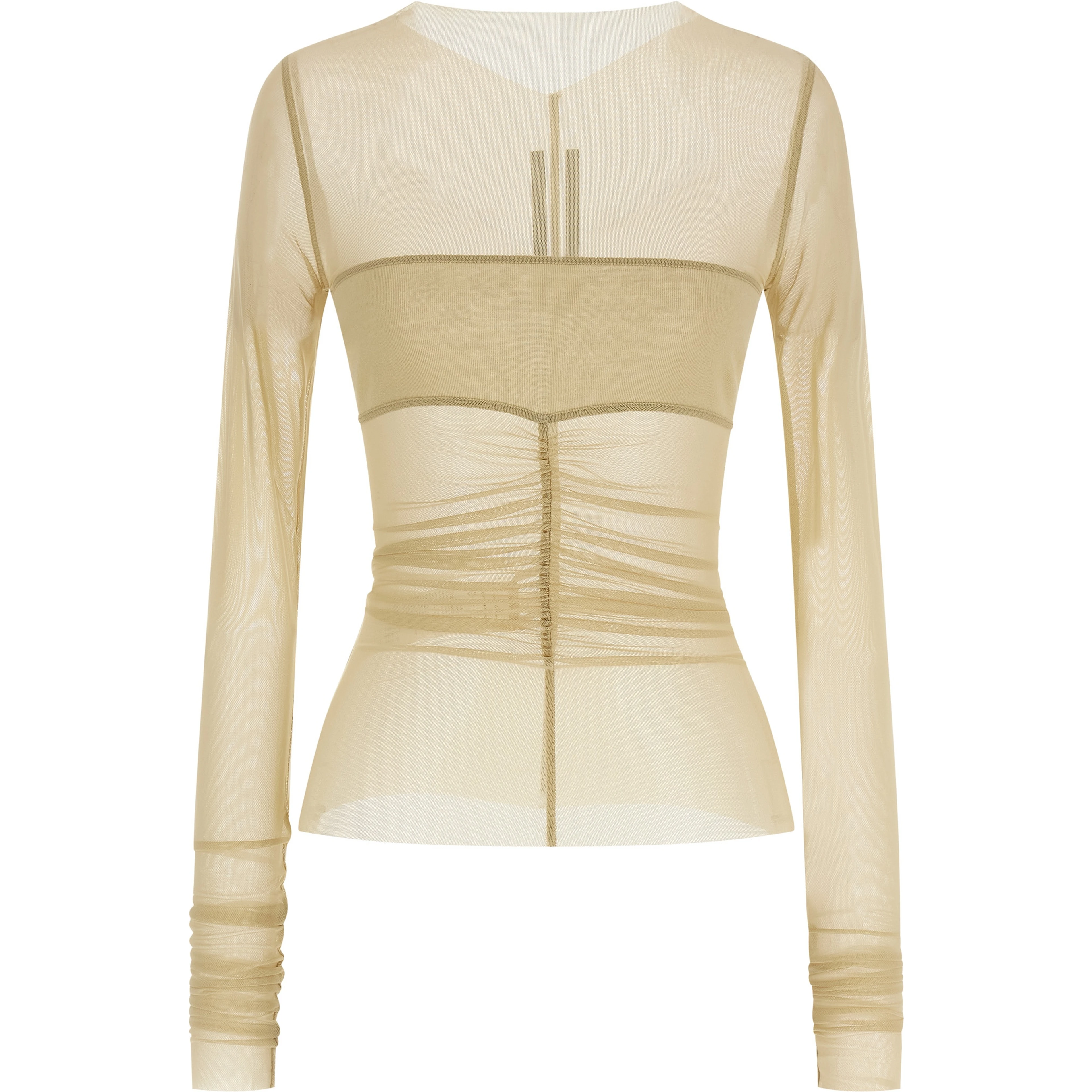Beige Nylon Shirt