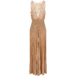 Multicolor Viscose Long Dress