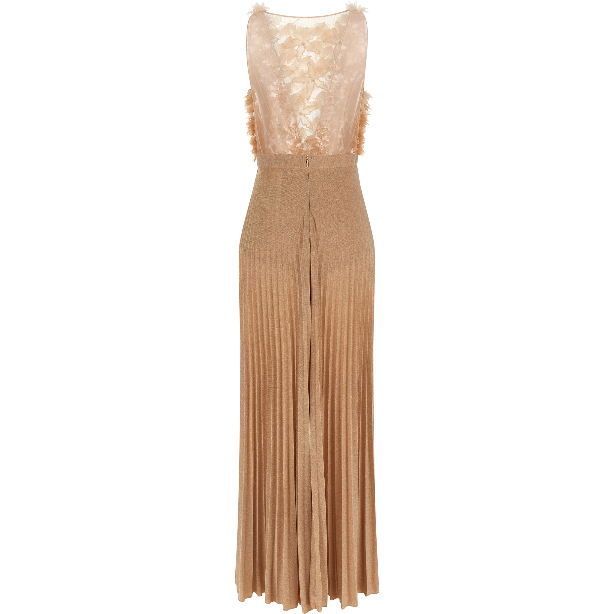 Multicolor Viscose Long Dress