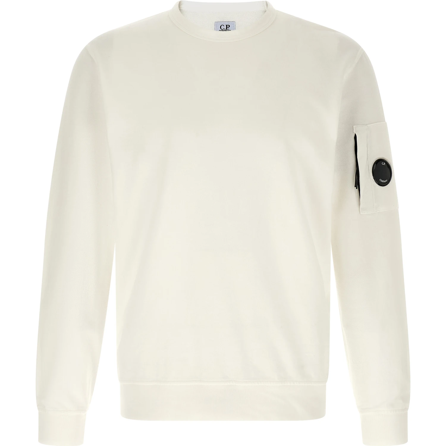 White Cotton Sweatshirt