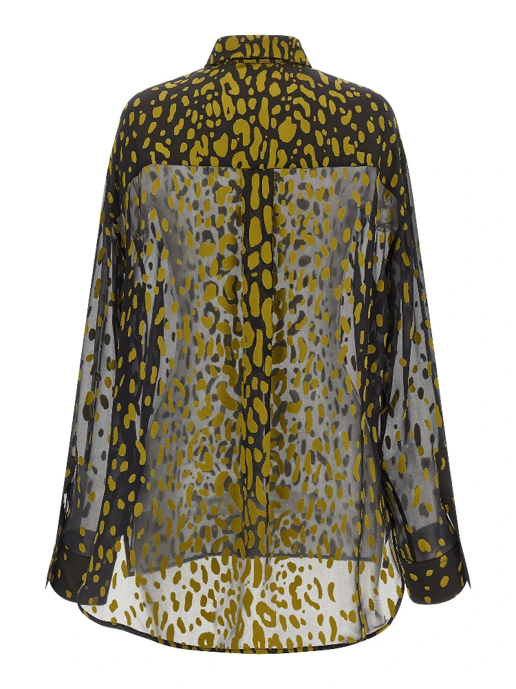 Brown Silk Blouse alternative