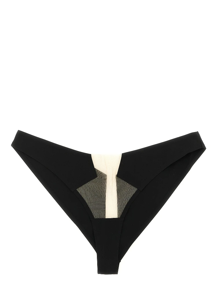 Black Nylon Briefs