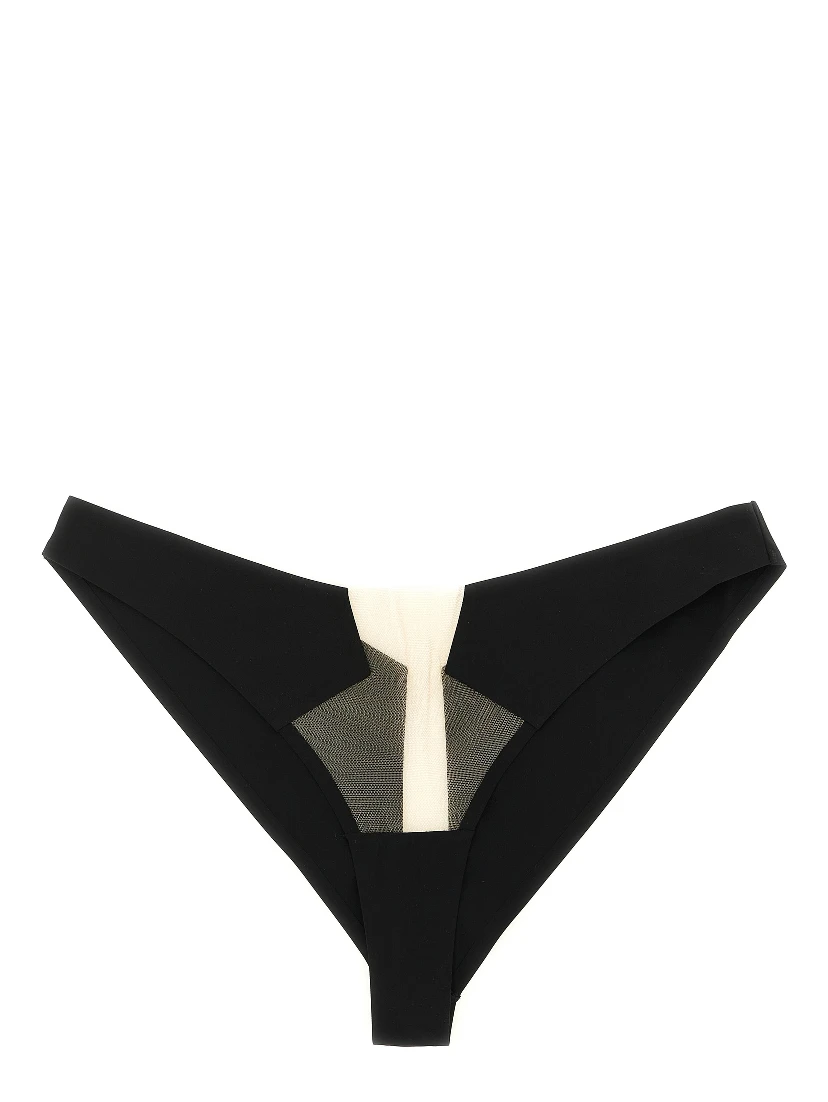 Black Nylon Briefs