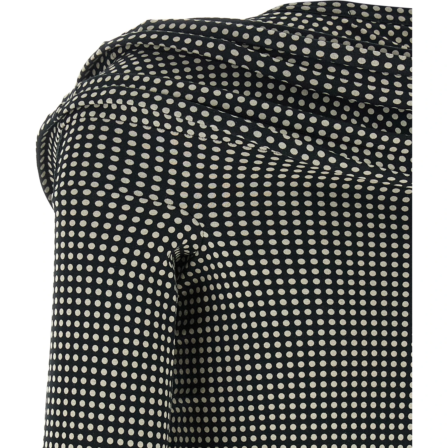 Bicolor Cotton Short Dress