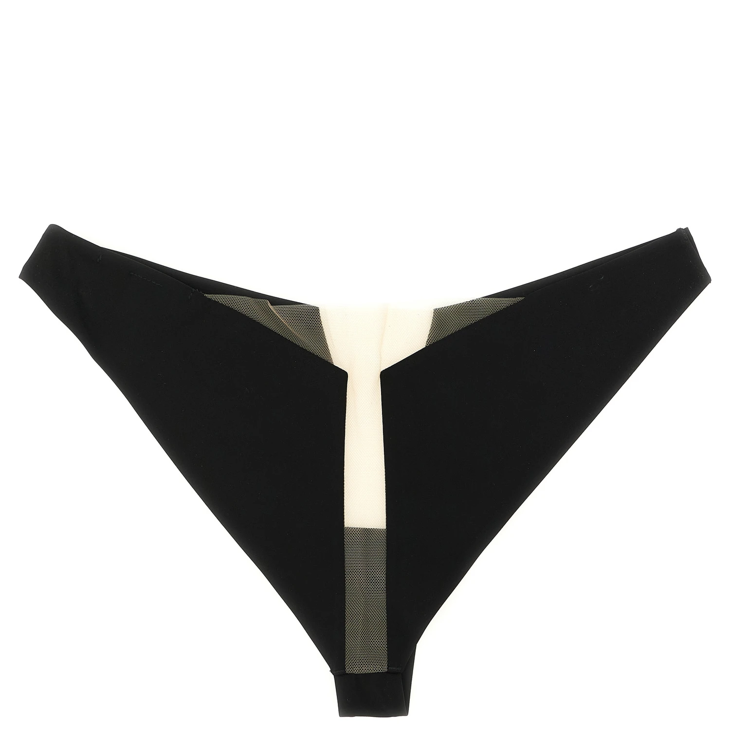 Black Nylon Briefs