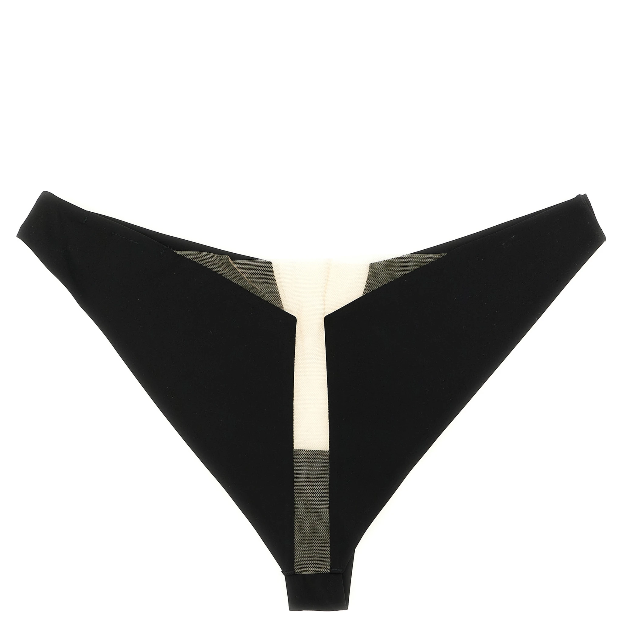 Black Nylon Briefs