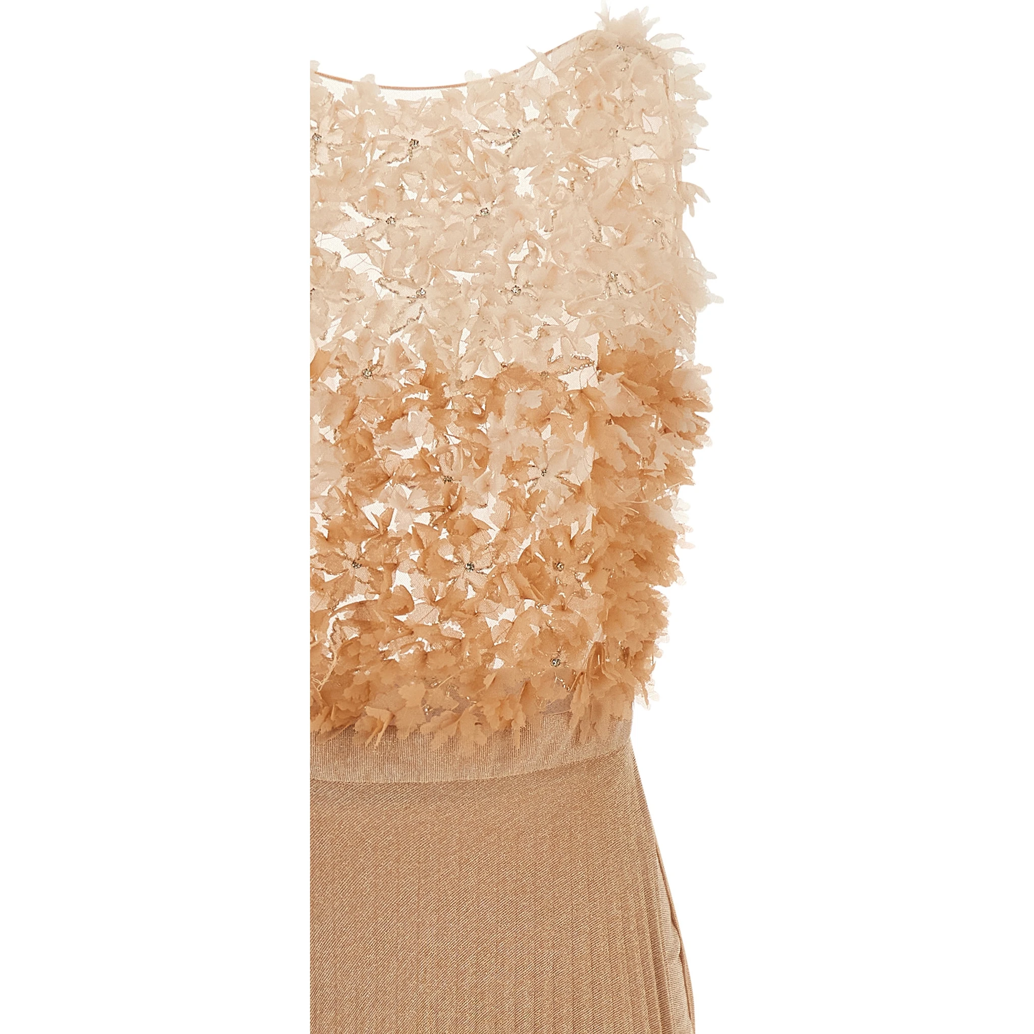 Multicolor Viscose Long Dress