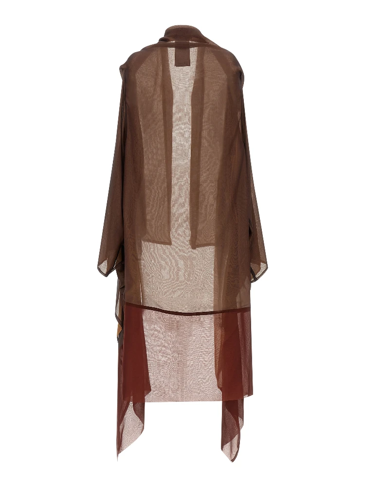 Brown Silk Cardigan alternative