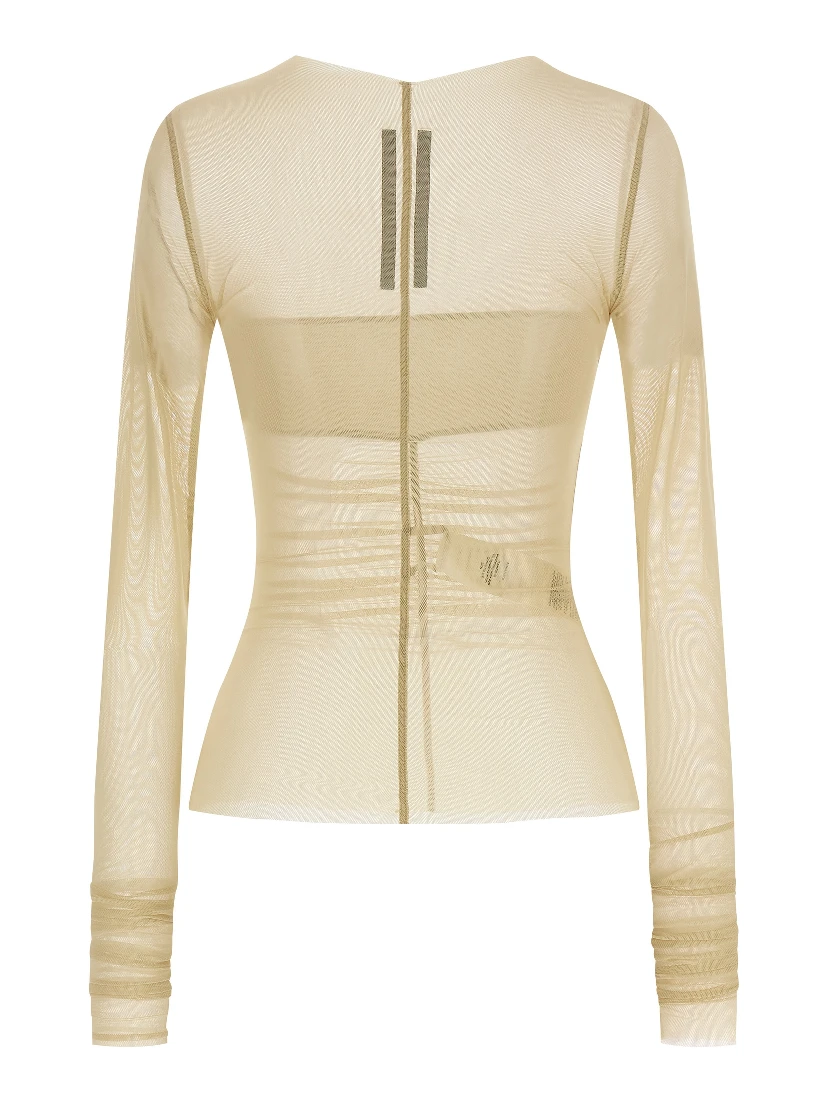 Beige Nylon Shirt