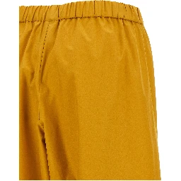 Bicolor Cotton Casual Pants