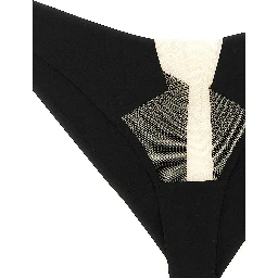 Black Nylon Briefs
