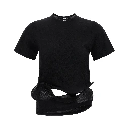 Black Nylon T-Shirt