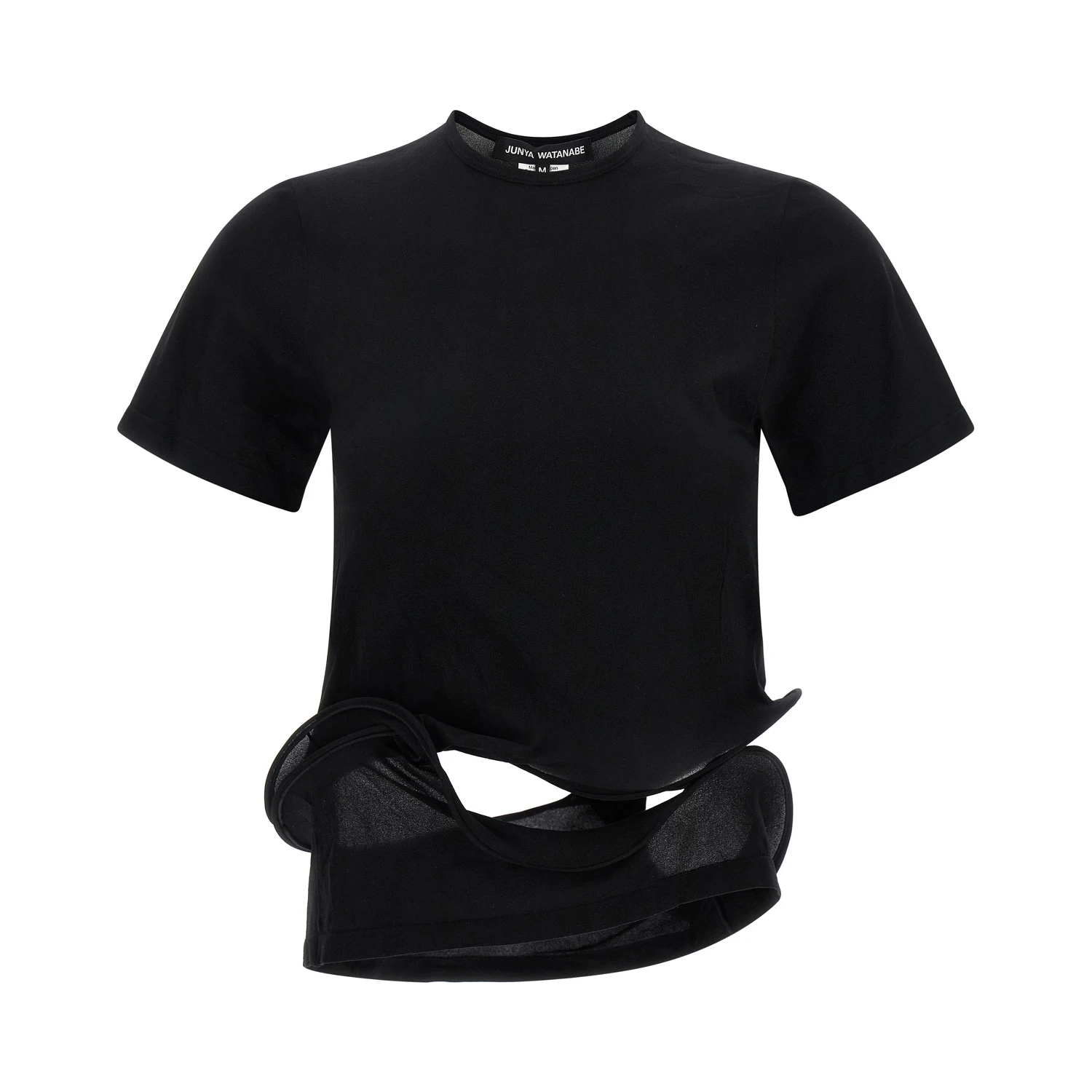 Black Nylon T-Shirt