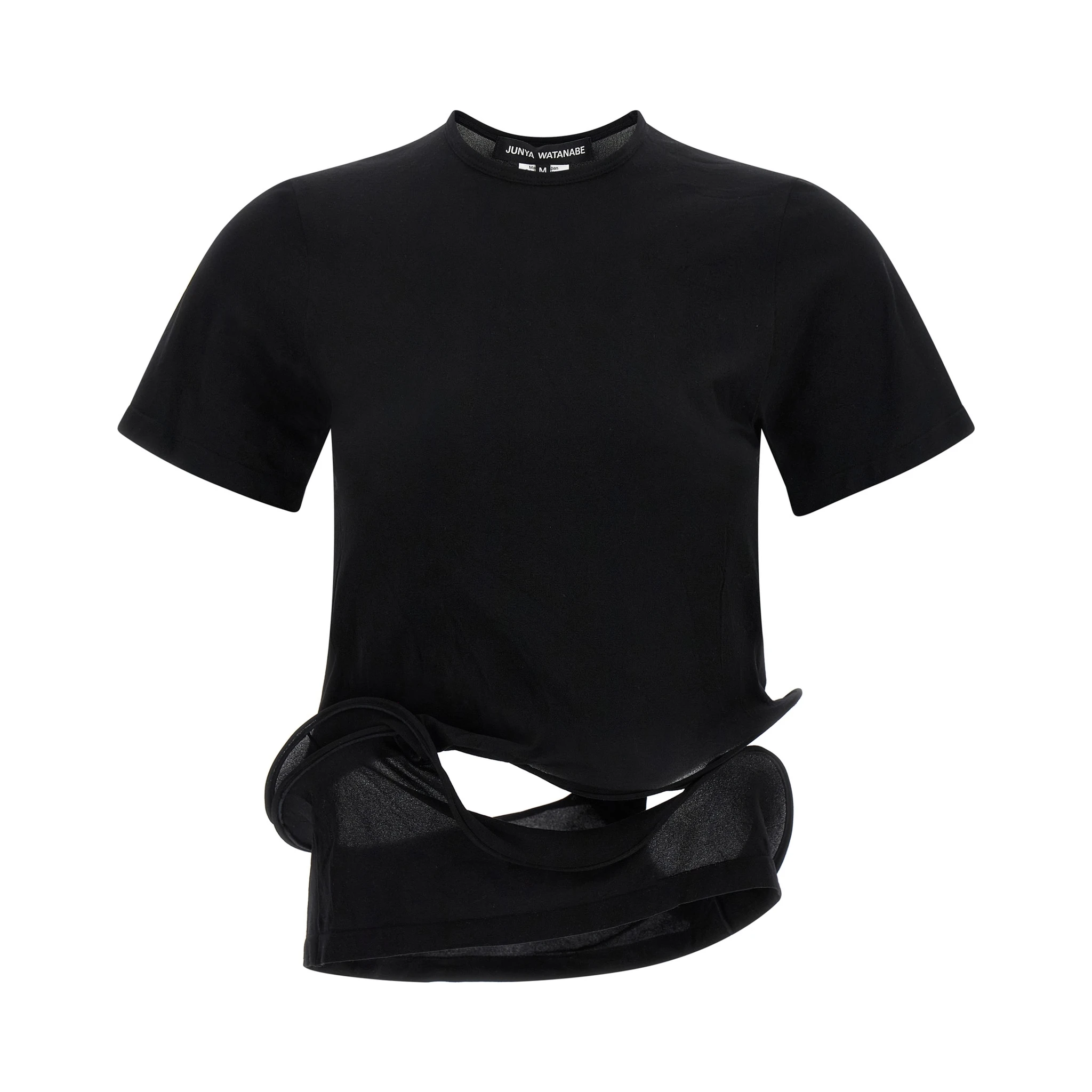 Black Nylon T-Shirt