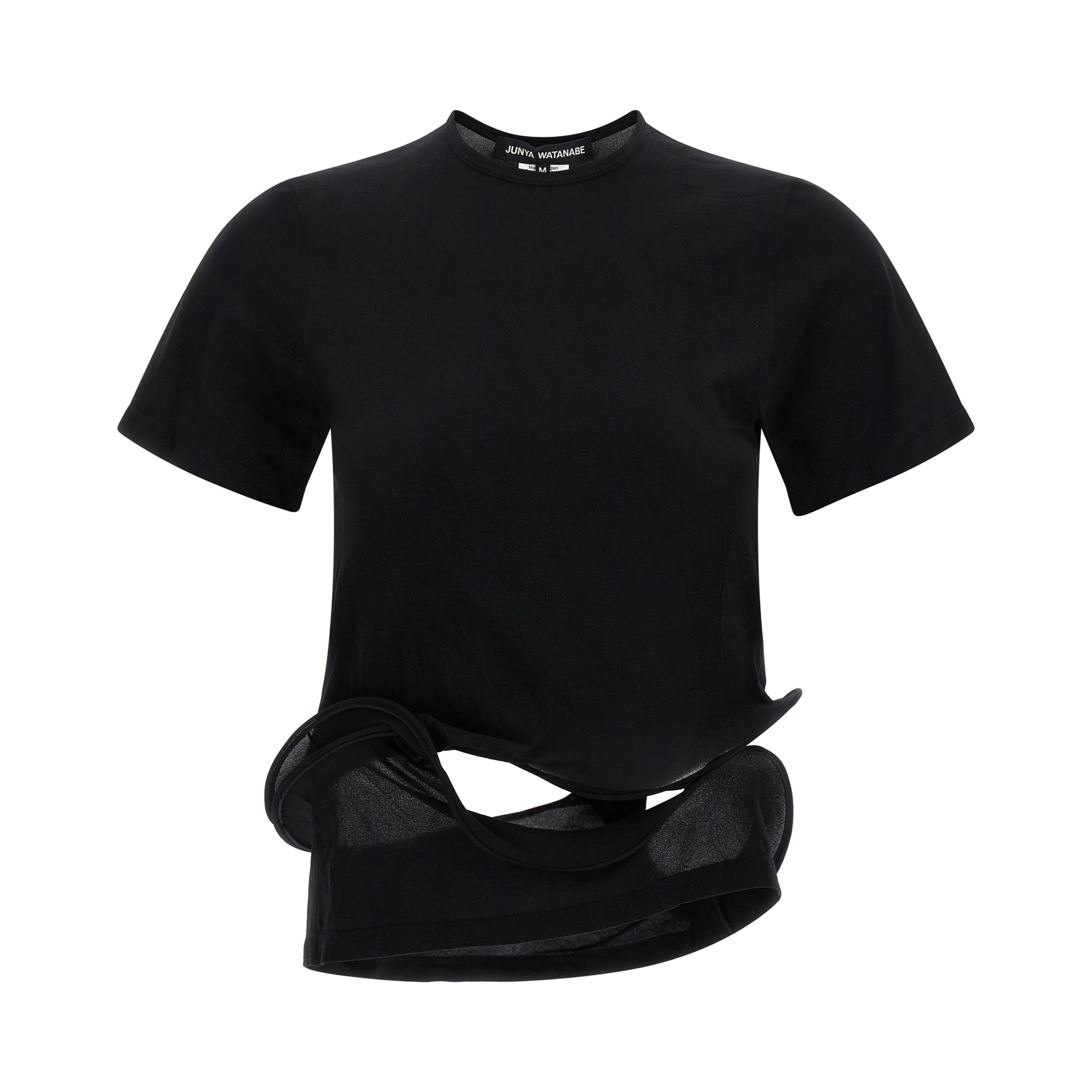 Black Nylon T-Shirt