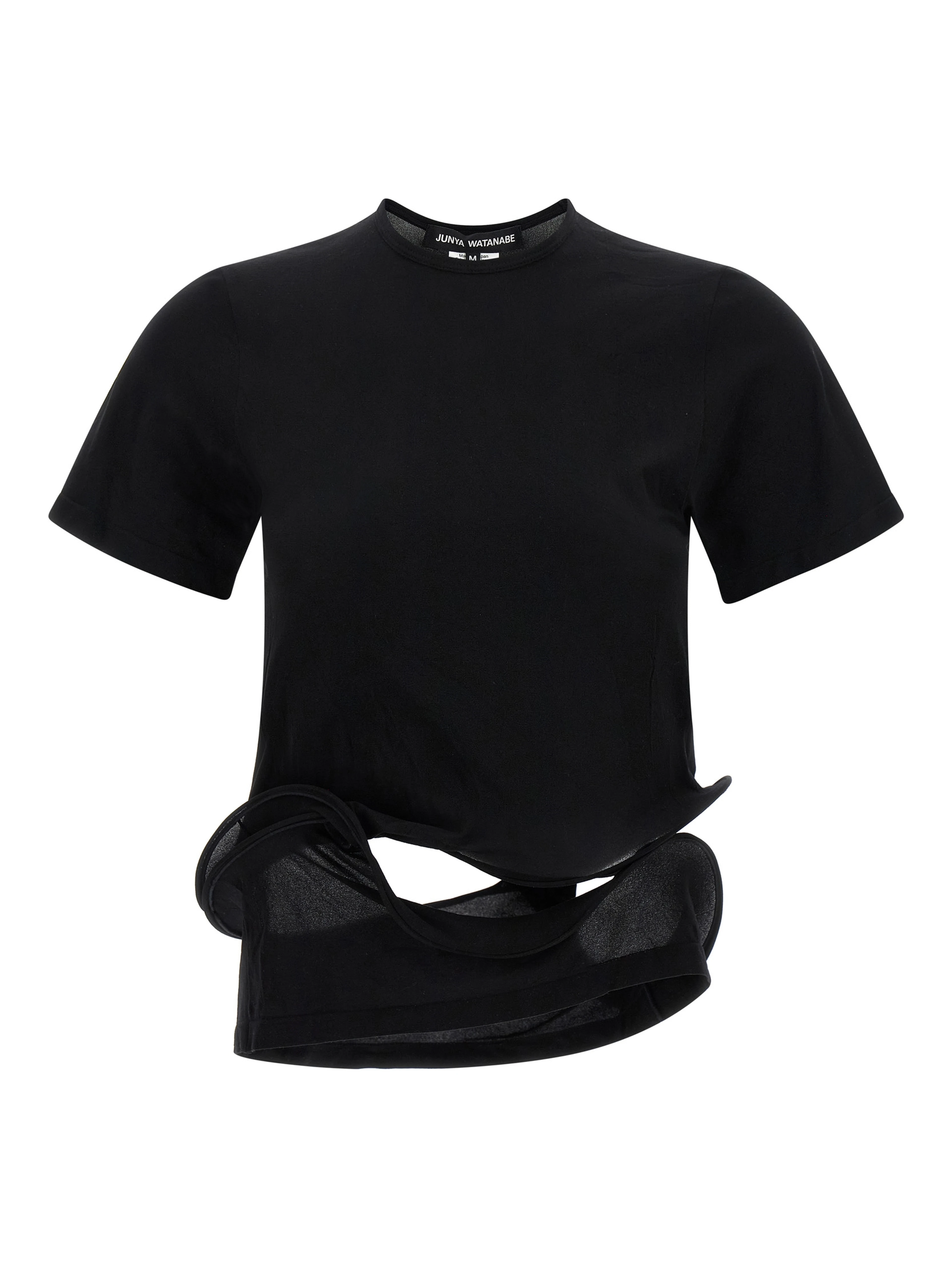Black Nylon T-Shirt
