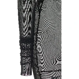 Black Nylon Long Dress