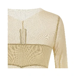 Beige Nylon Shirt
