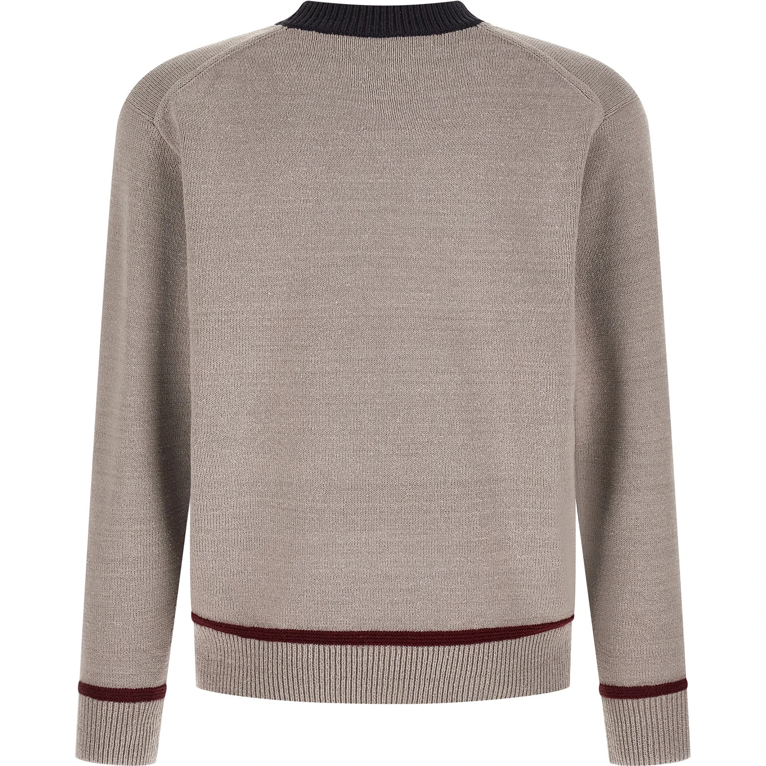Gray Silk Cardigan
