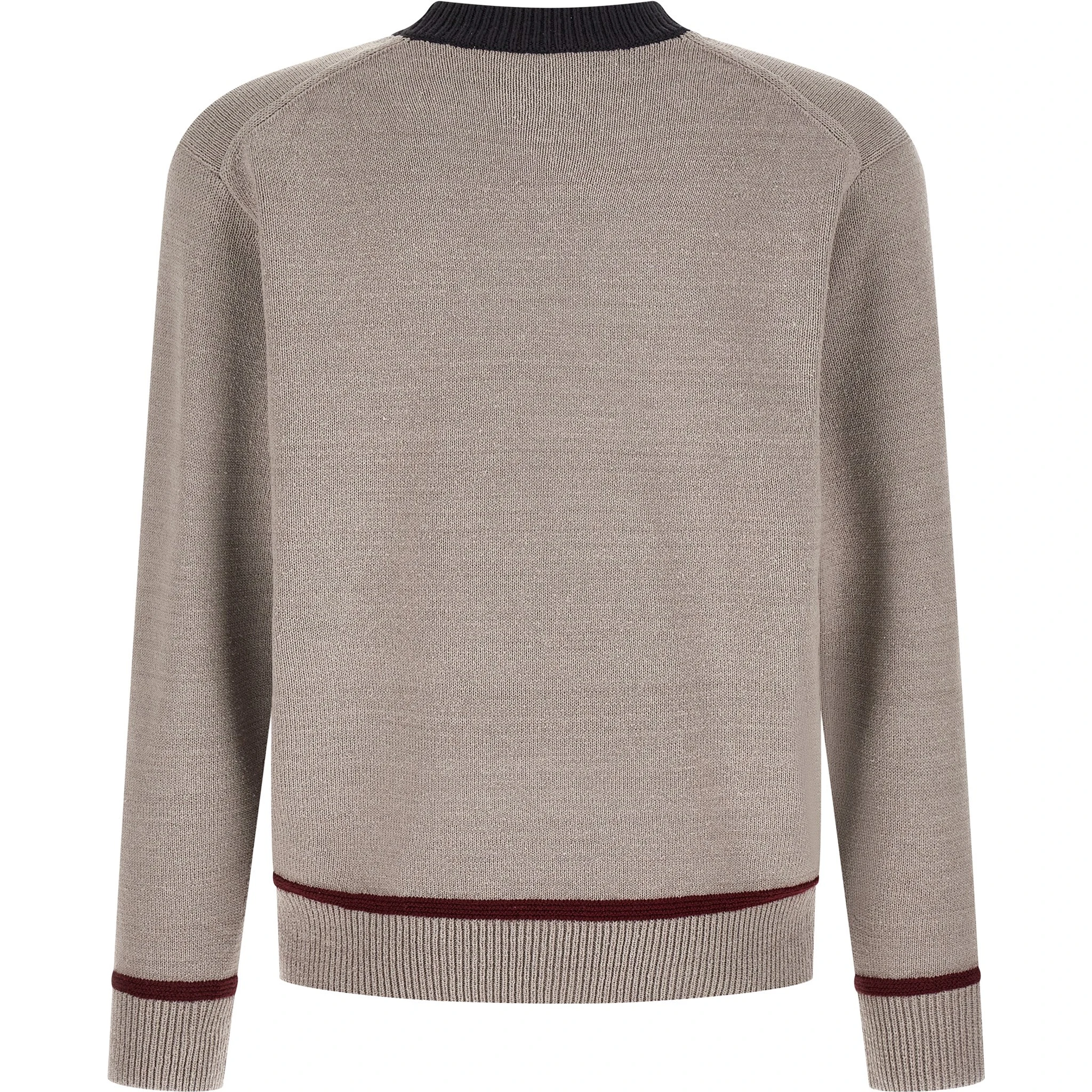 Gray Silk Cardigan