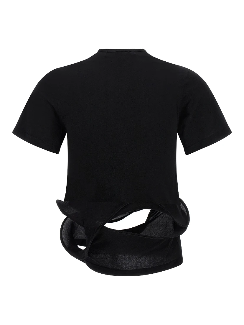 Black Nylon T-Shirt