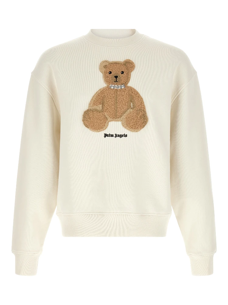 White Cotton Sweatshirt