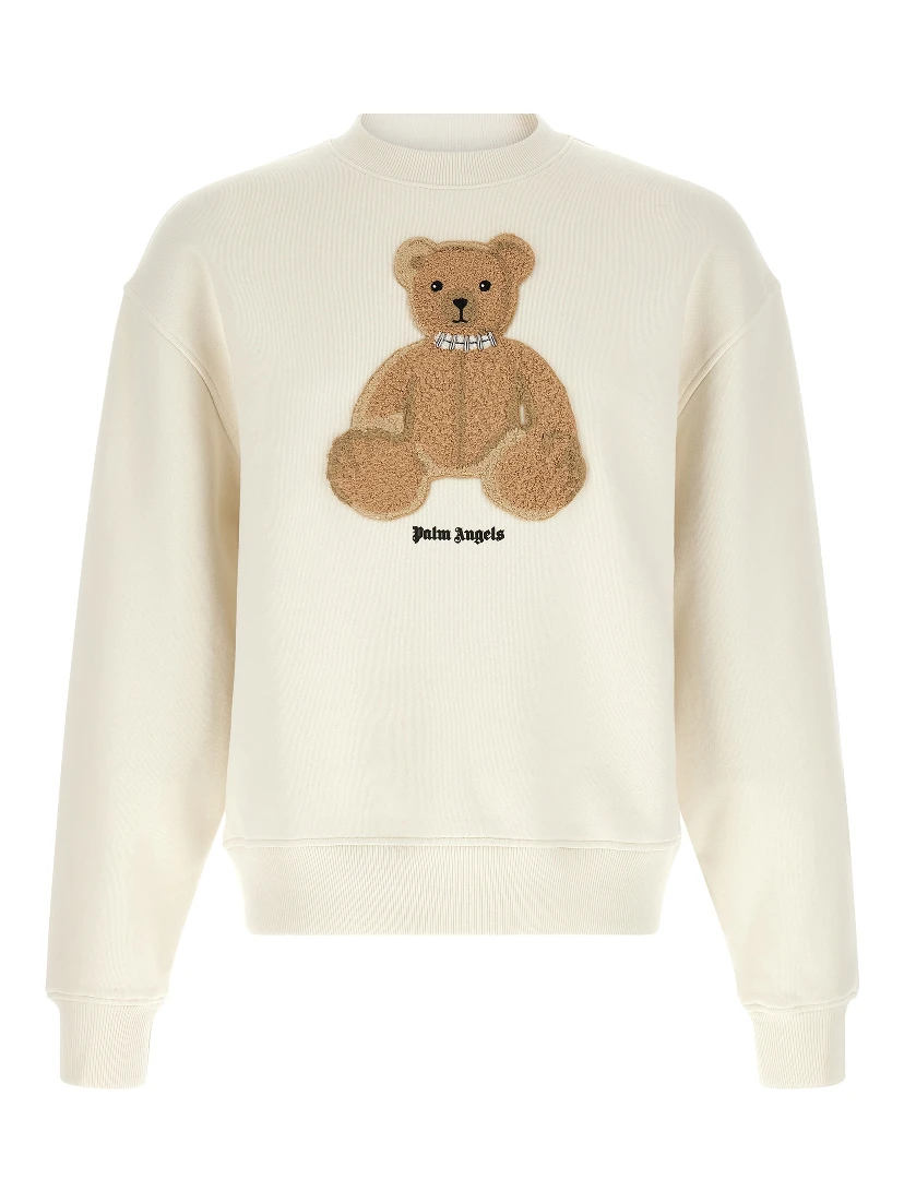 White Cotton Sweatshirt