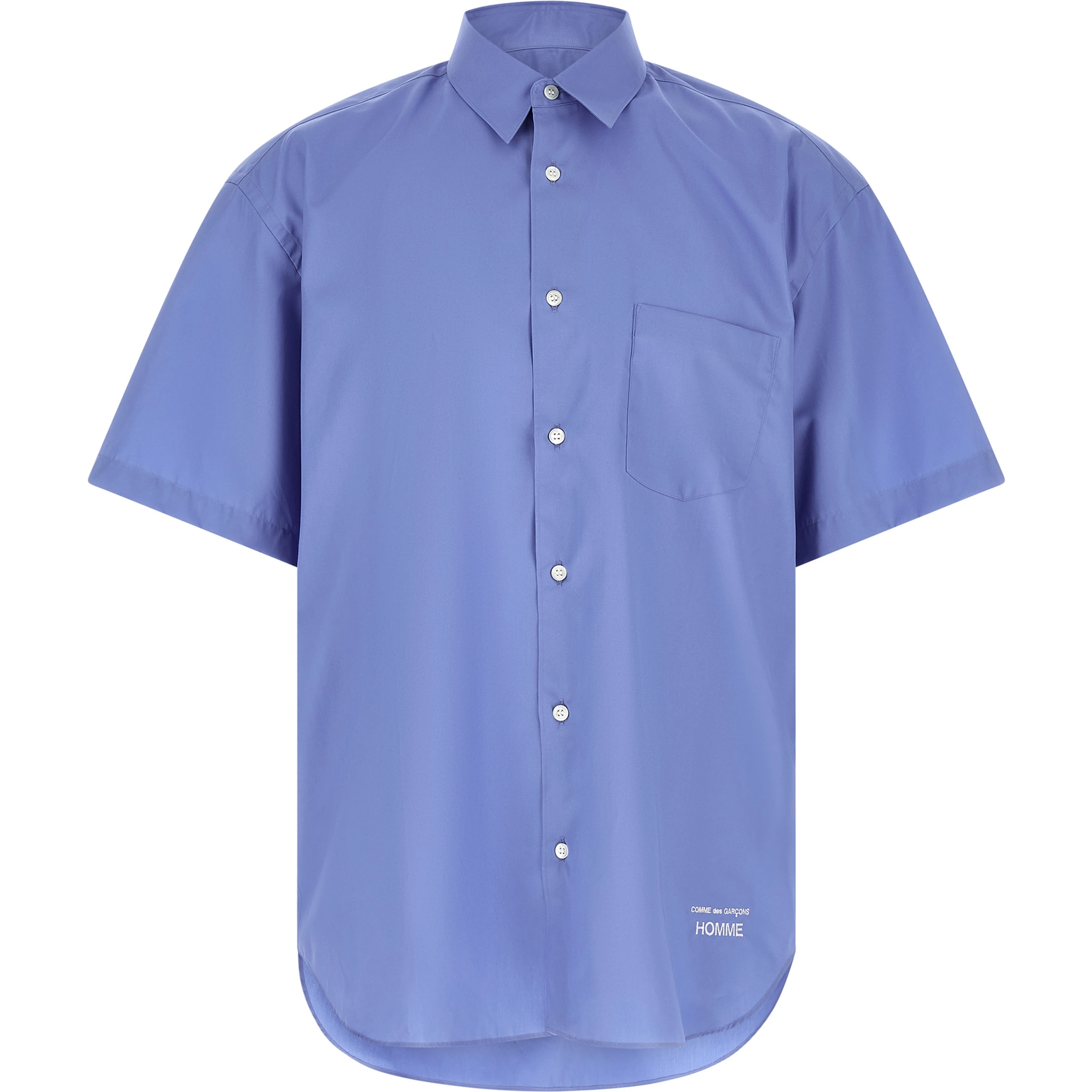 Blue Cotton Blouse