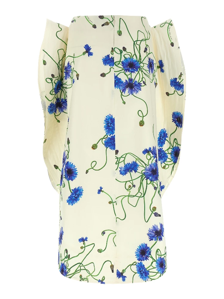 Blue Cotton Mini Skirt alternative